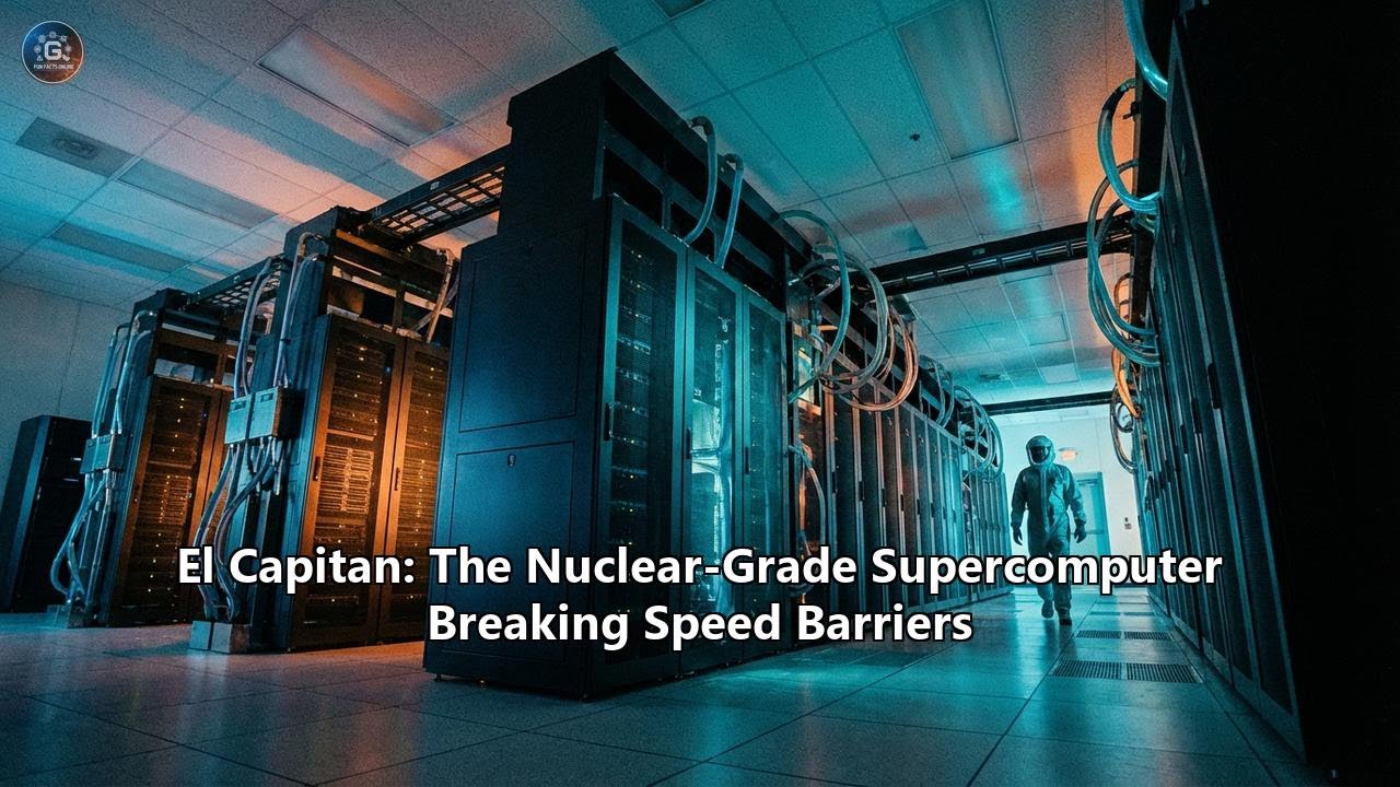 El Capitan: The Nuclear-Grade Supercomputer Breaking Speed Barriers