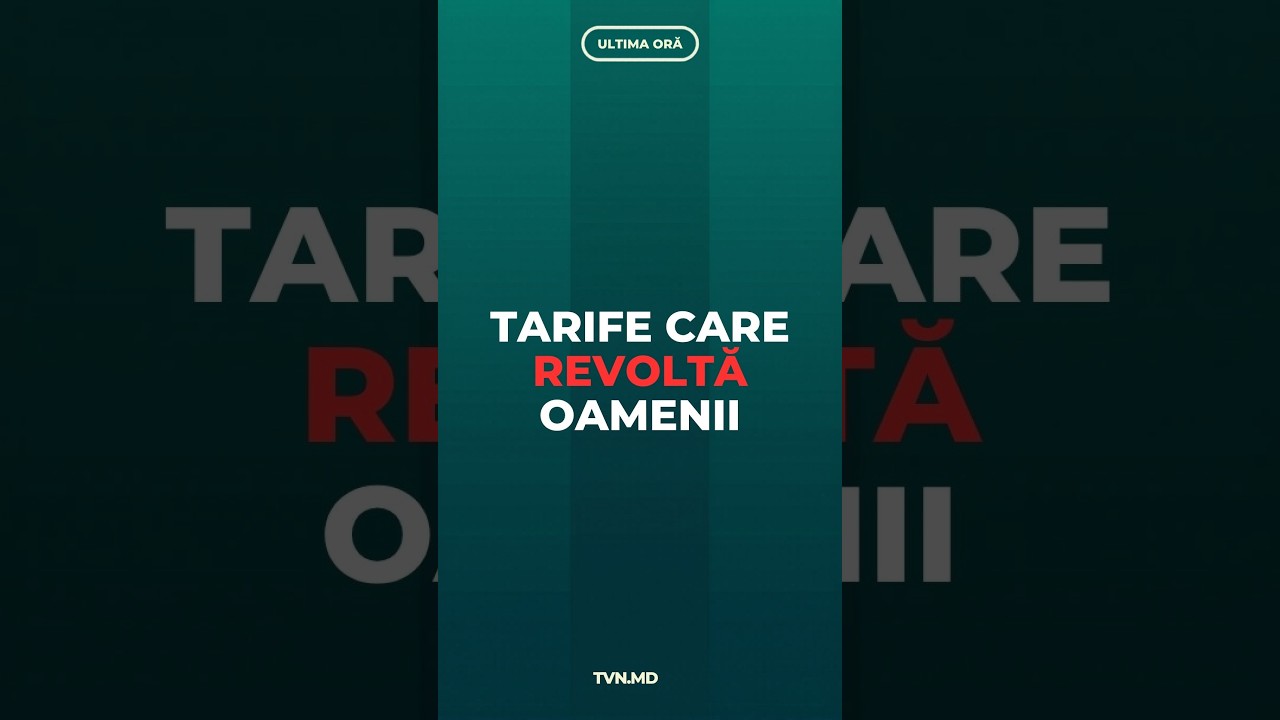 TARIFE CARE REVOLTĂ OAMENII