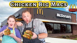 Big Macs de frango em casa Sao MELHORES