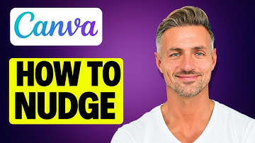 How To Nudge Objects in Canva - 2025