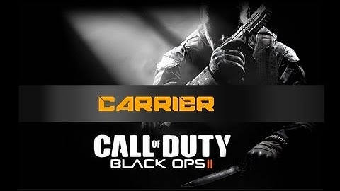 Call of Duty Black Ops 2 Map: Carrier Walkthrough