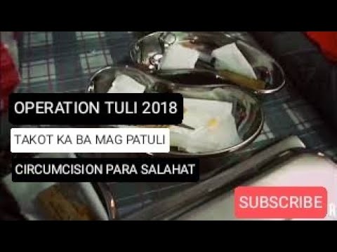 OPERATION TULI 2018-  FREE CIRCUMCISION (Libreng Tuli)