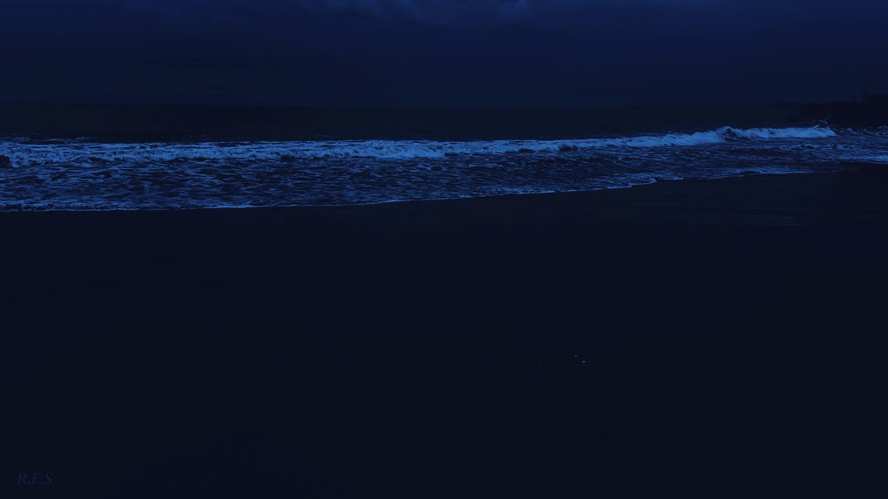 Deep Relaxation Sounds • Best Ocean Waves To Banish Insomnia, Calm Night Ambience