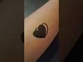 Two love Heart tattoo #tattoo #lovetattooart #shorts