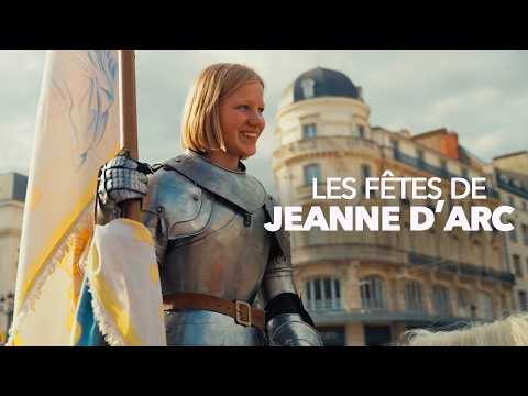 We followed Joan of Arc through the streets of Orléans!