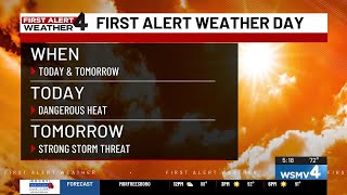 Thursday morning First Alert forecast