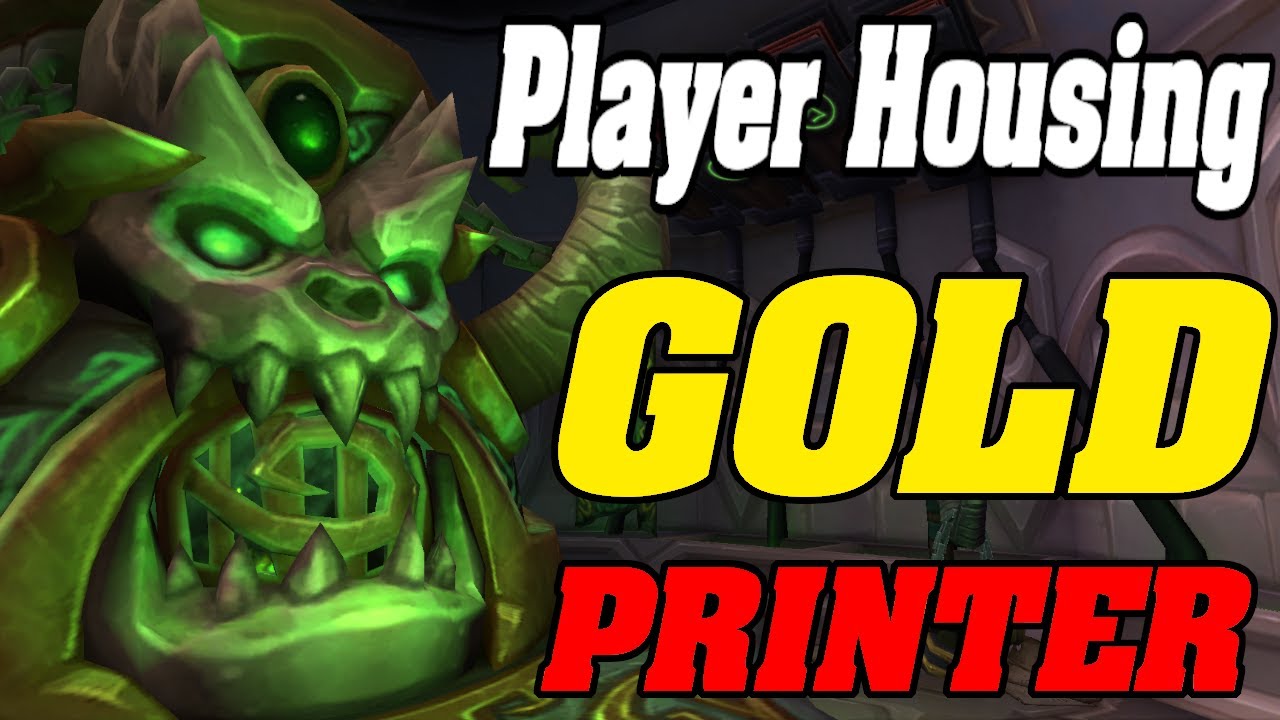 From Trash to Treasure How to Print Gold with Player Housing Materials ...