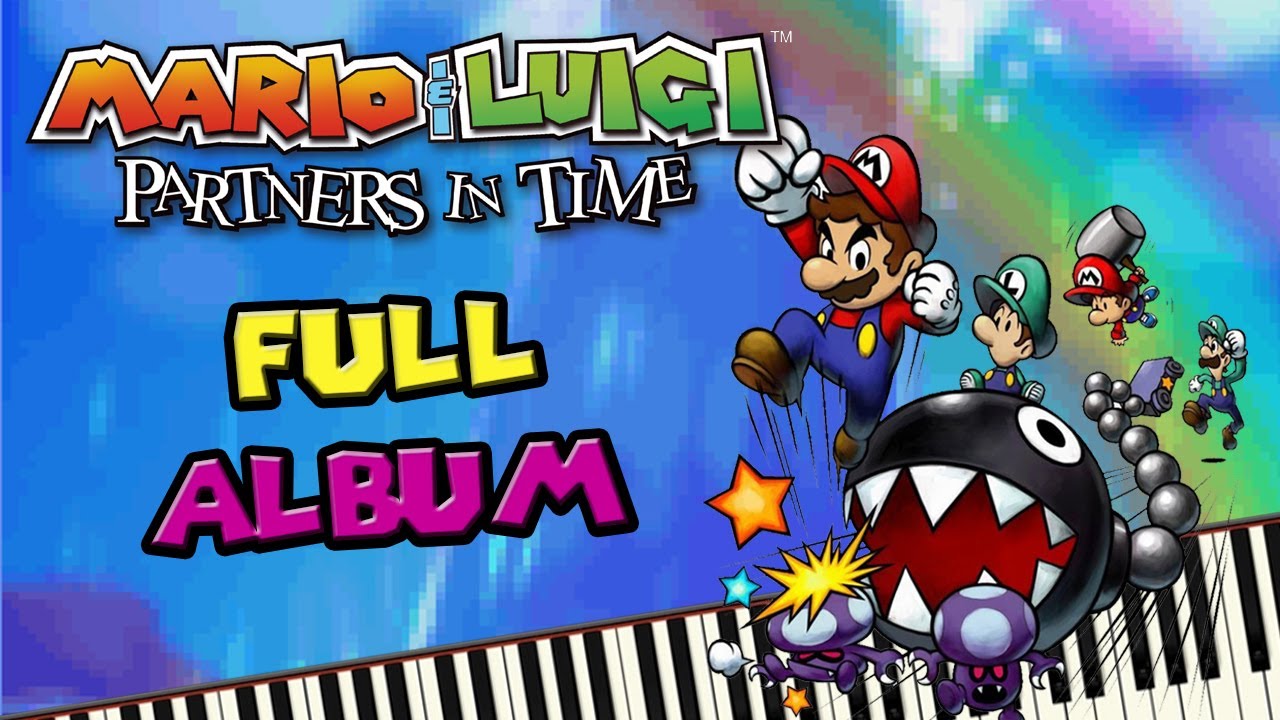 Mario and Luigi: Partners in Time Midi Full Album