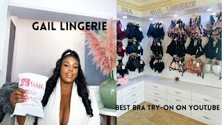 GAIL LINGERIE BRA REVIEW #4 best bra try-on haul for plus size women and women with fuller boobs