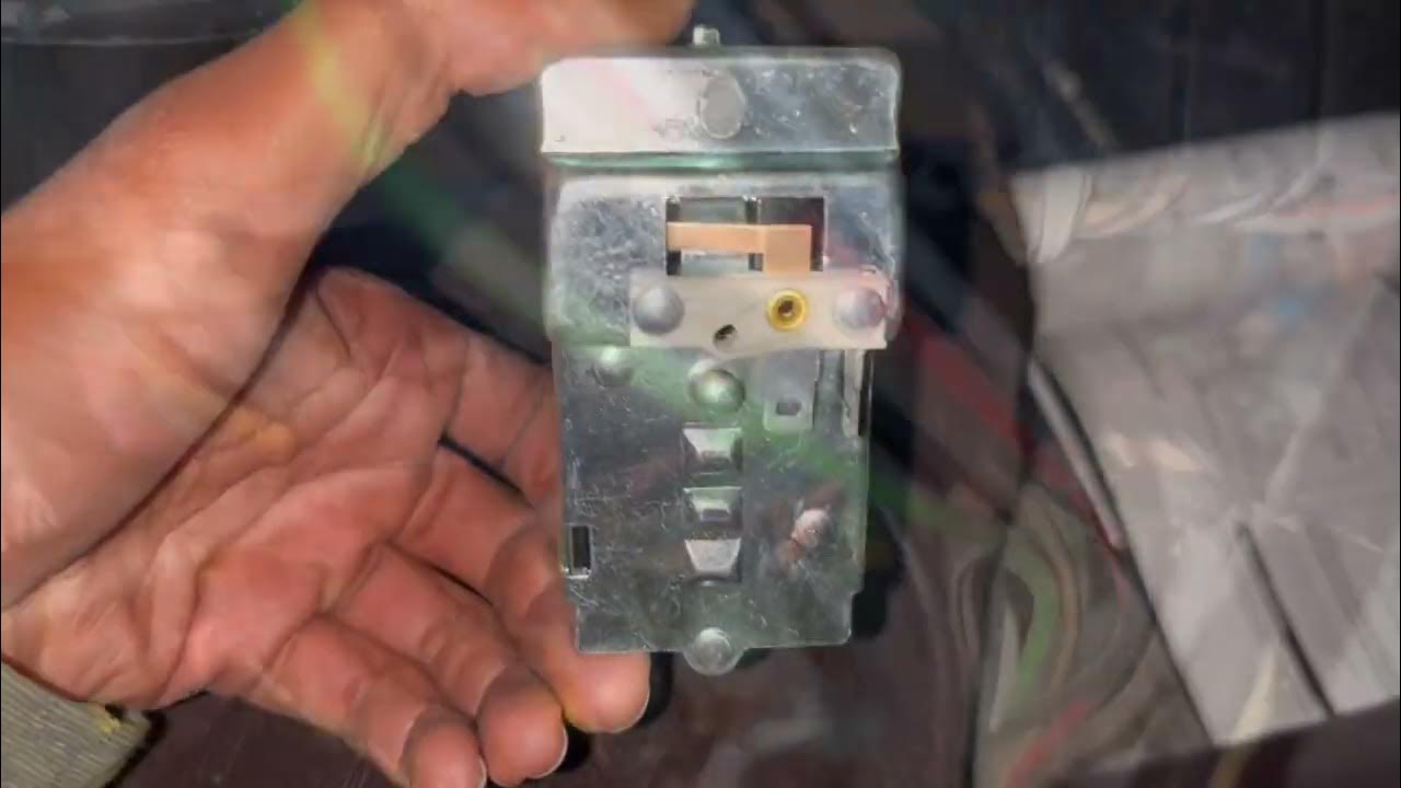 How to change 1996 Jeep Cherokee XJ headlight switch YouTube