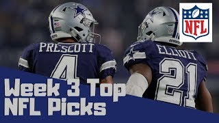 NFL 2019 Week 3 DraftKings Top Picks | 🏆 Win Milly Maker