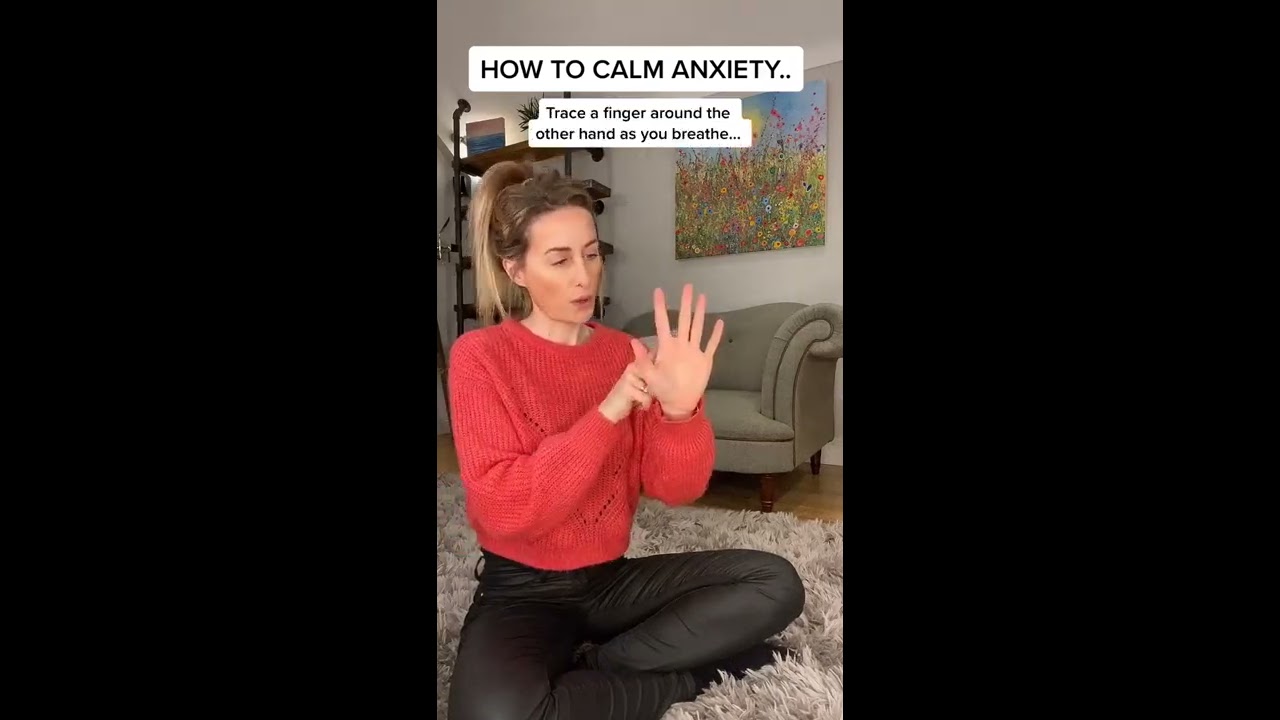 Quick Hack To Calm Anxiety From A Psychologist