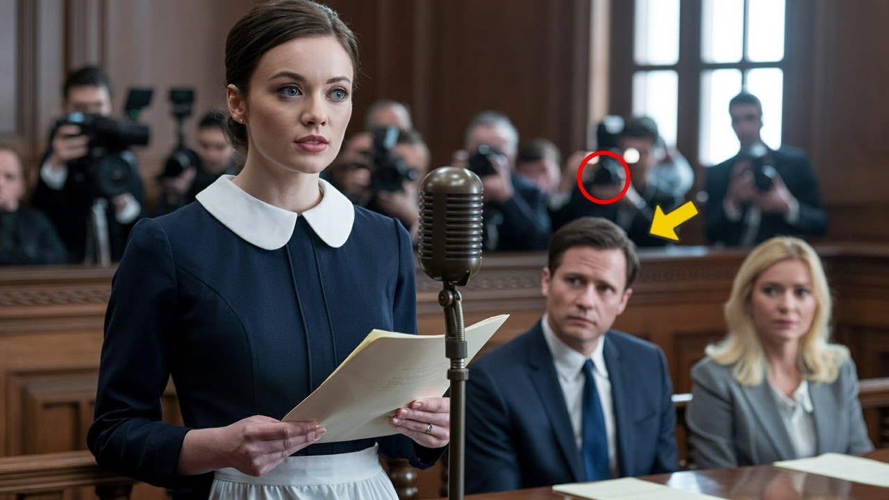 “EU VOU DEFENDÊ LO!” — DISSE A EMPREGADA APÓS O ADVOGADO ABANDONAR O MILIONÁRIO EM UM TRIBUNAL…