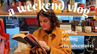 a city weekend vlog | reading, writing, & balancing life