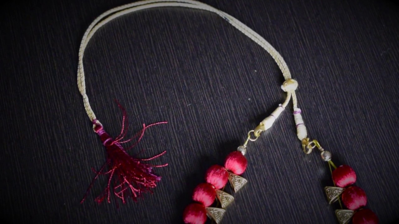 How to make Silkthread Bail Necklace?