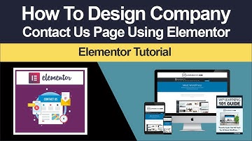 How To Create Contact Us Page In WordPress With Elementor (Step-By-Step Tutorial)