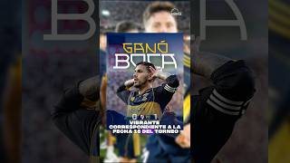 BOCA JUNIORS se quedó con el superclásico tras vencer a RIVER PLATE en el Monumental🏟️🔥