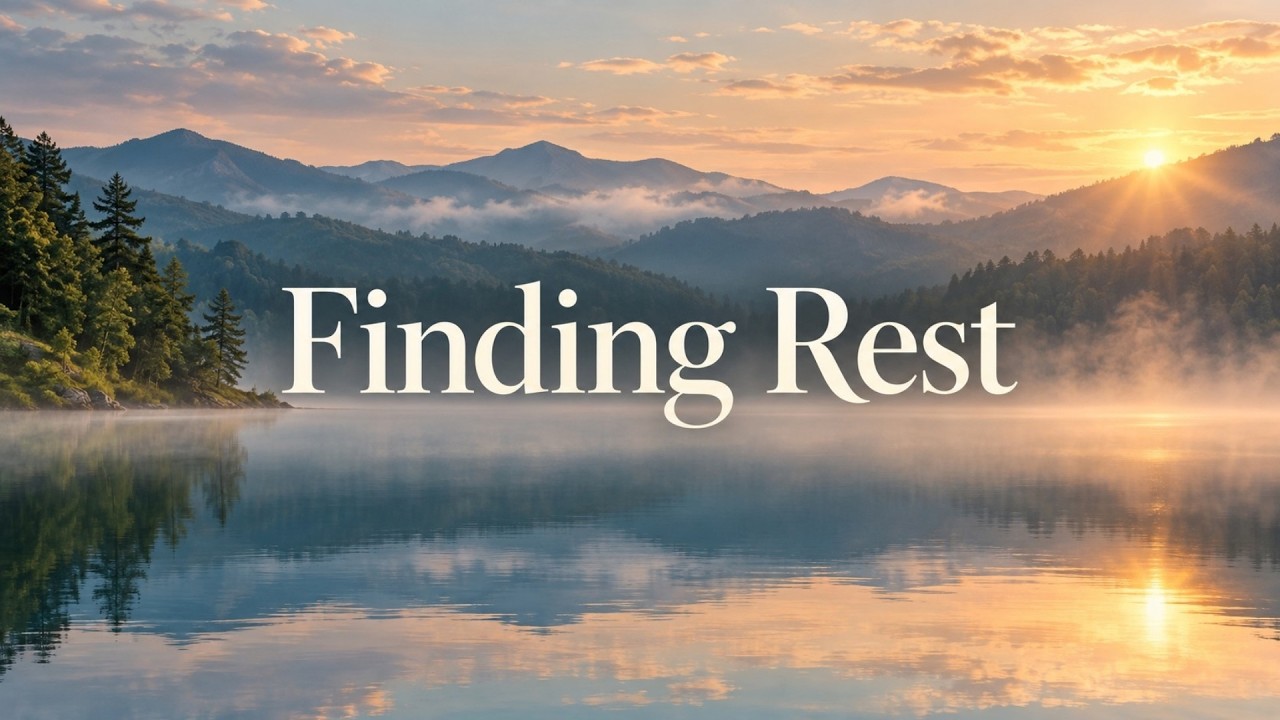 Finding Rest | October 11, 2026