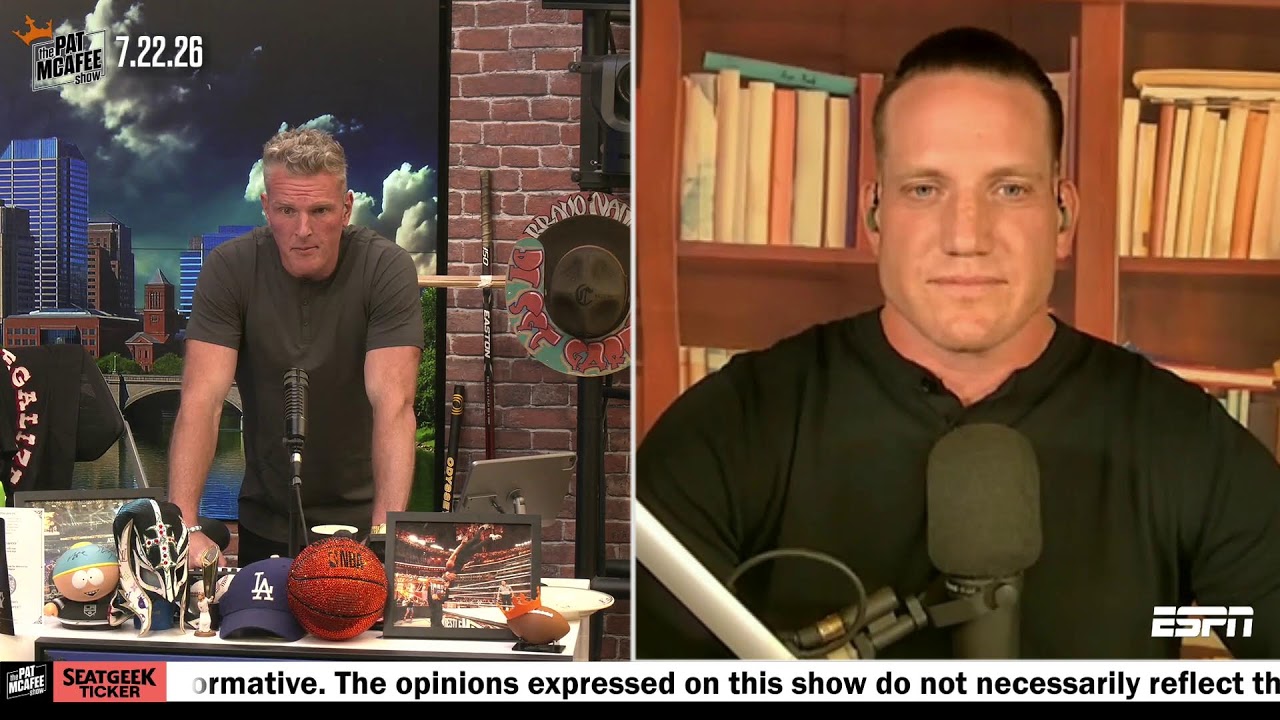 The Pat McAfee Show Live | Wednesday July 22nd 2026