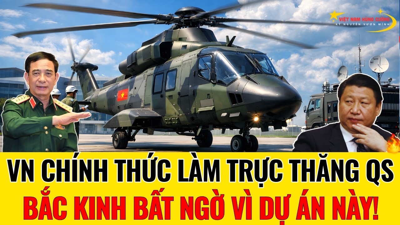 Trung Quốc Họp Khẩn: Viettel Ra Mắt Trực Thăng Made In Vietnam 2026 Cất Cánh Xé Toạc Biên Giới?