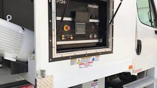 PT24e Non-CDL Shred Truck, Shredder Door, Control Panel