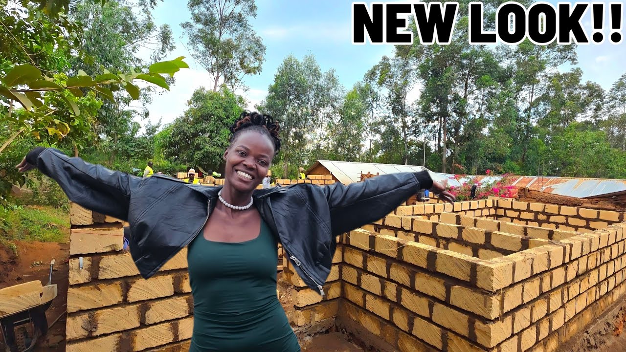 ЭКСКЛЮЗИВ‼️Сюрприз в ходе строительства нашего дома мечты в африканской деревне: кровля начинаетс...