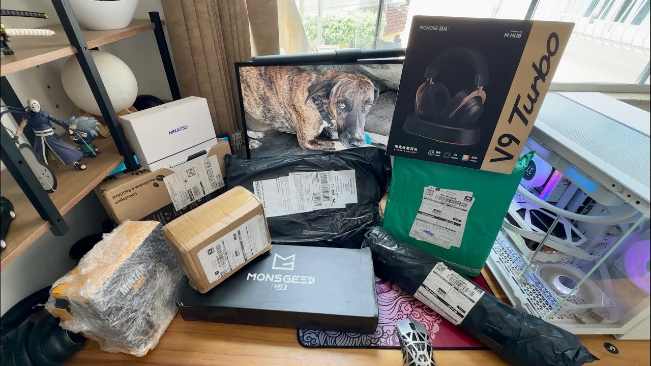 Mega Unboxing Chegaram Minhas Compras do Aliexpress