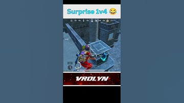 Surprise 1v4 from Balcony 😱 | PP Bizon OP in BGMI & PUBG Mobile | Smart Squad Wipe 🔥