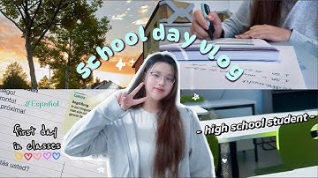 SCHOOL VLOG 🏫│1 ngày đi học của học sinh cấp 3 ở Đức 🇩🇪 ⁉️│✨ toán, kinh tế, español, đi siêu thị...