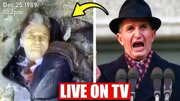 When Romania Executed Its Dictator on Live TV *Warning HARD TO STOMACH