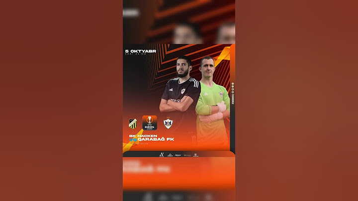 🤩 UEFA Avropa Liqasr⚔️ MD2⚽️ @bkhackenofcl 🆚️ "Qarabağ"🗓 5 oktyabr🕚 23:00🏟 Ullevi stadium📺 CBC Sport