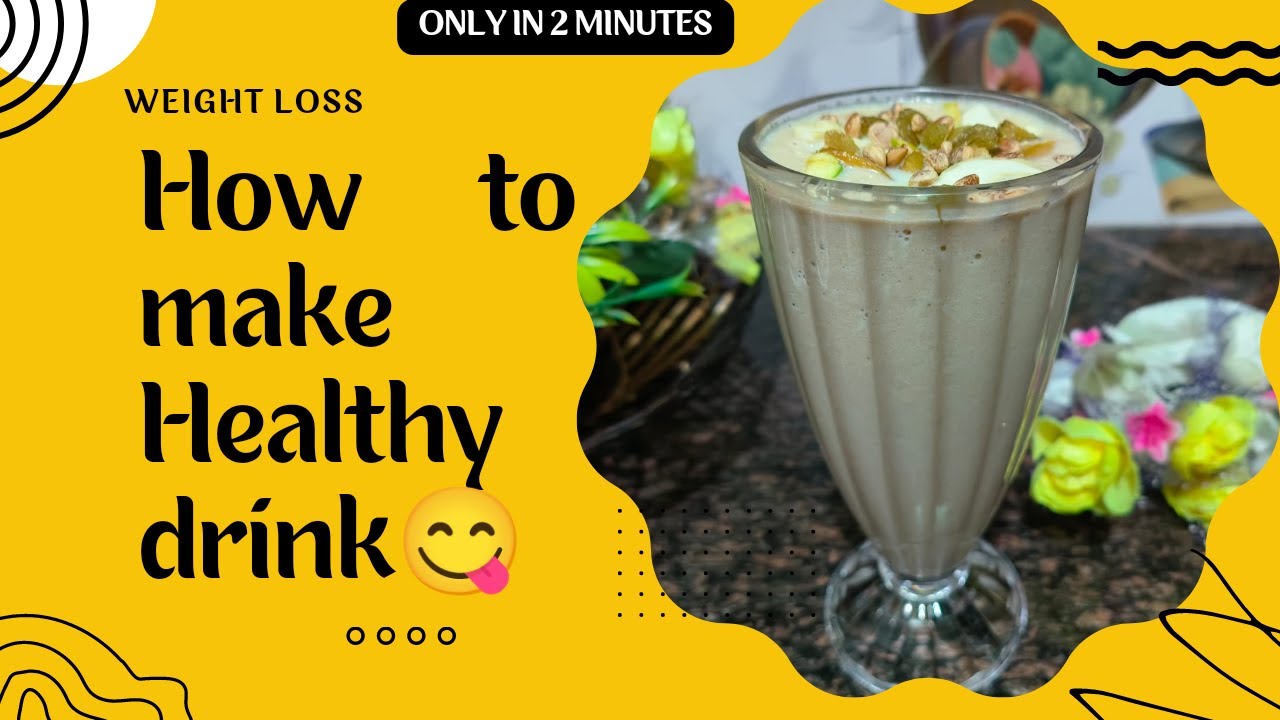 Healthy & Tasty drink recipe weight Loss recipe Tasty cheeku shake😋