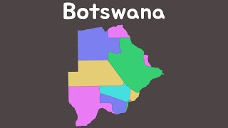 Botswana - Geography & Districts | Fan Song by Kxvin