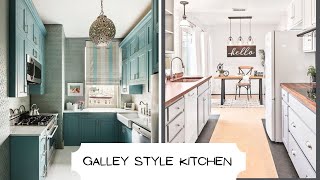 Do You Have A Galley Style Kitchen? Galley Kitchen Home Decor \& Design | And Then There Was Style