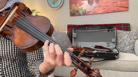 F Natural Minor Scale VIOLIN Tutorial