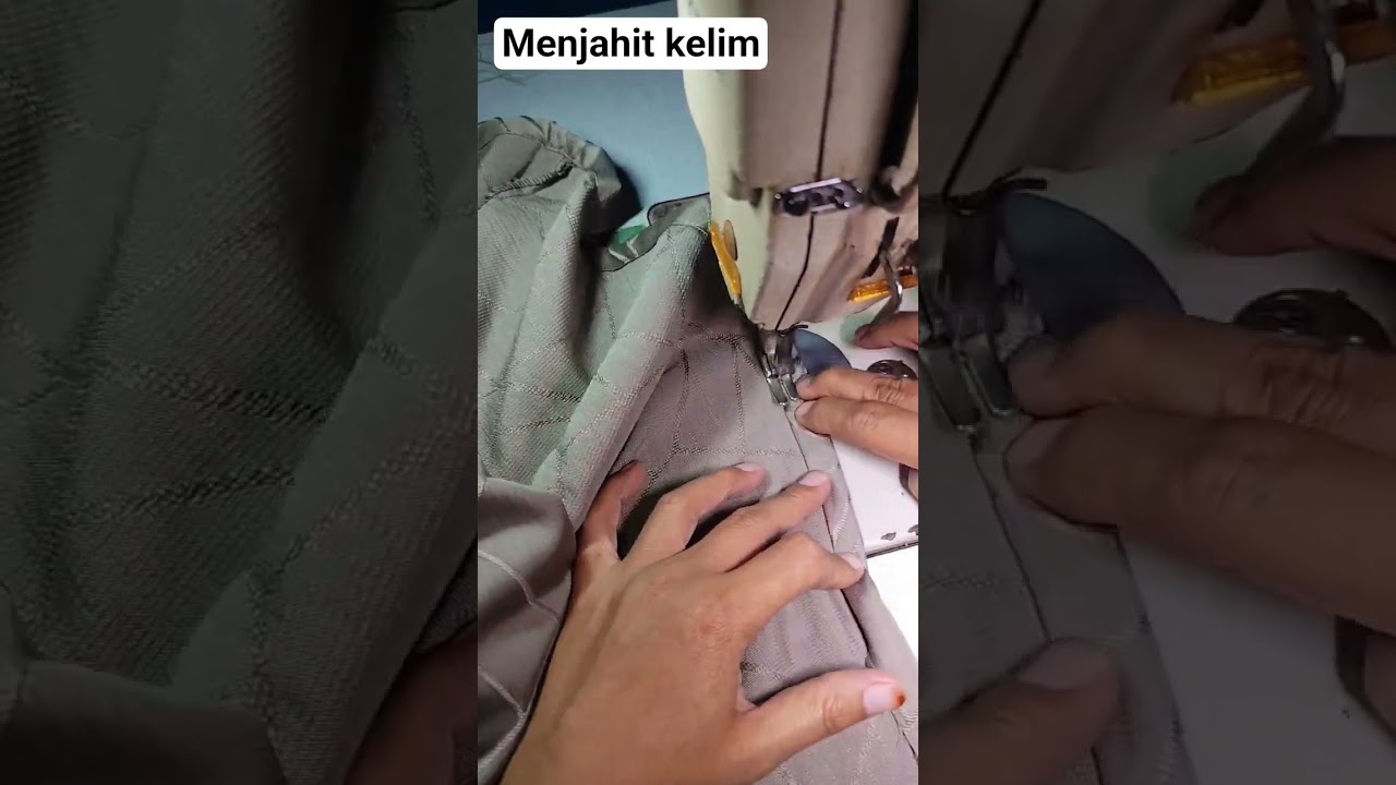 teknik menjahit kelim 