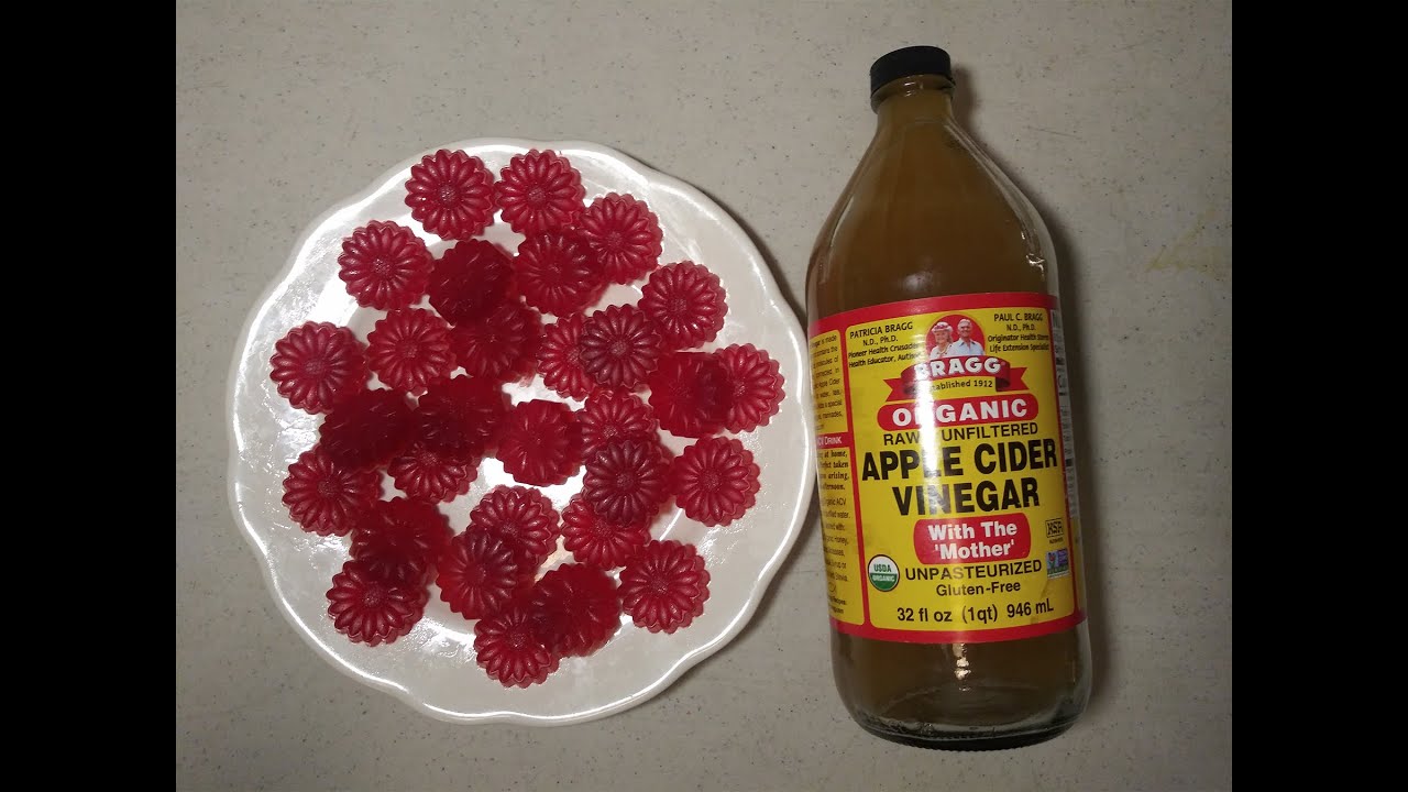 Homemade Apple Cider Vinegar Gummies DIY