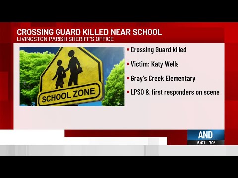 Crossing guard fatally struck by vehicle near Denham Springs elementary school