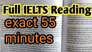 IELTS READING in 55 minutes Reading Tips | FULL READING TEST practice| SILBO  ielts reading answers
