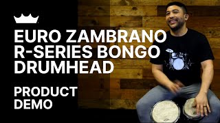 Euro Zambrano: R-Series Bongo Drumhead - Product Demo | Remo