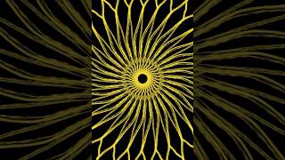 Golden lines spinning into an endless hypnotic pattern ✨🌀 #abstractart #aiart #creativedesign