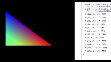 Reading pixels in WebGL - ProgrammingTIL #90 WebGL Video Tutorial Screencast 0033