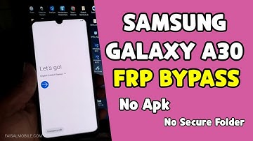 Samsung A30 FRP Bypass - Google Account Remove - No Apk || No Smart Switch || No Secure Folder