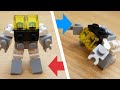 [LEGO Mini Robot Tutorial]  Crab Robot Transformer/ミニレゴ変身ロボ/미니 레고 변신로봇