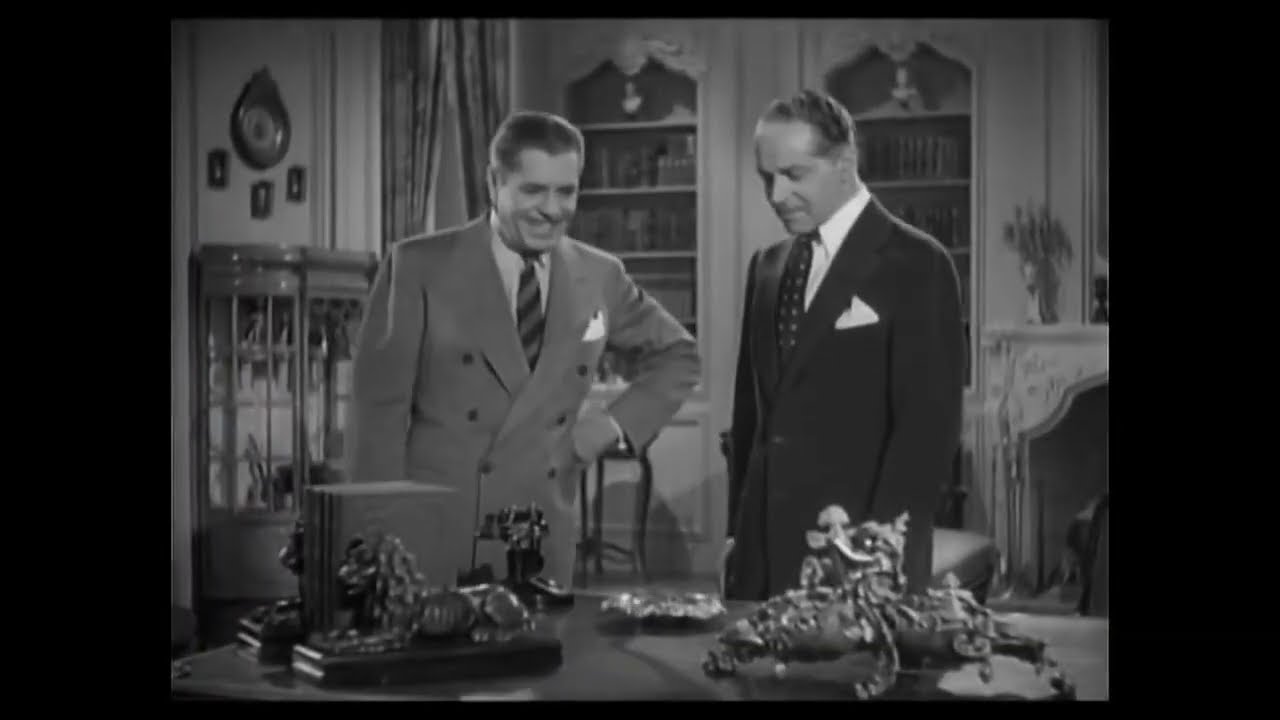 The Crime Doctor's Gamble (1947) Warner Baxter, Micheline Cheirel, Roger Dann /American Mystery Film