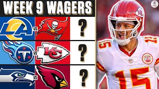 NFL Week 9 BEST WAGERS: Expert Picks, Odds \& Predictions for TOP games | CBS Sports HQ