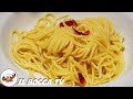 218 - Spaghetti aglio olio e peperoncino...primo piatto sopraffino! (sub eng)(original light recipe)