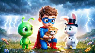 Information Super Kid Saves Lost Kitten | Heart-Touching Rescue Story for Kids News