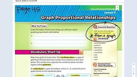1.5 Graph Proportional Relationships