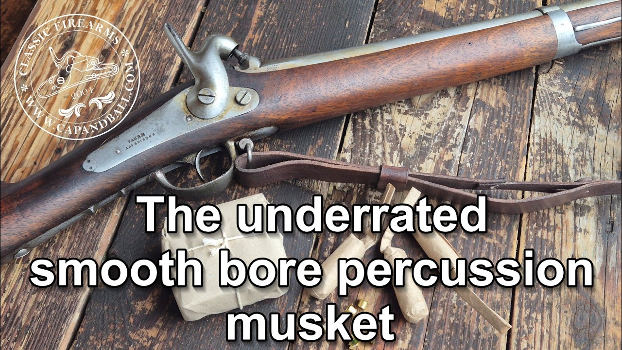 The underrated smooth bore percussion musket - the French M1842 Fusil d'Infanterie